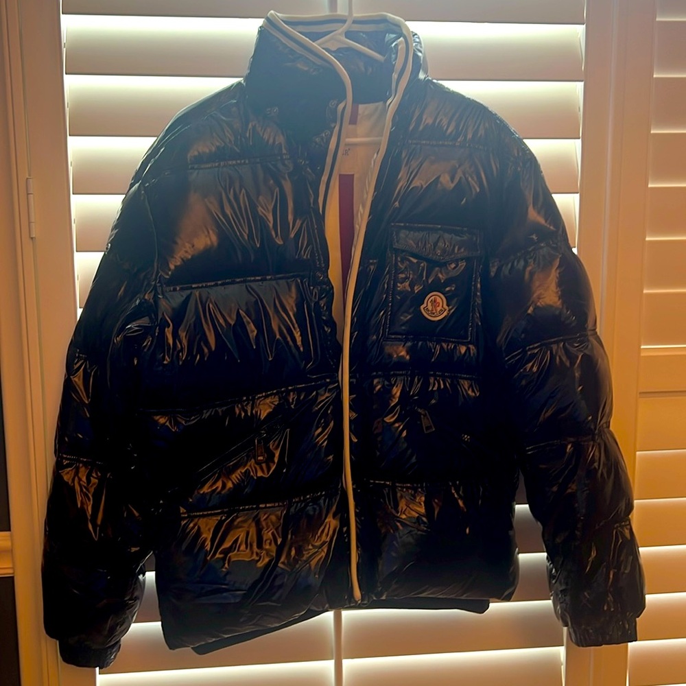 Moncler Down Puffy Bomber Jacket - image 1